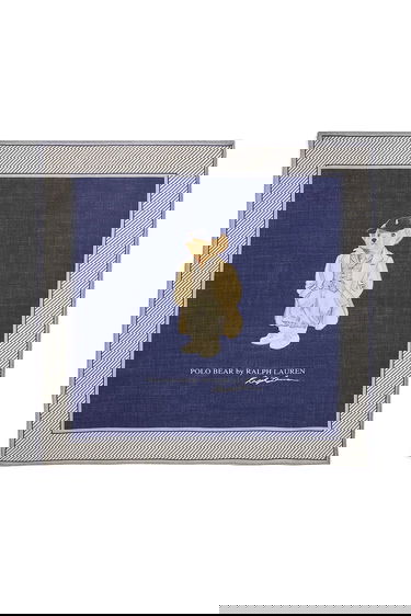 Šál Polo by Ralph Lauren Polo Ralph Lauren Bear Pocket Square Modrá | 455981446, 0