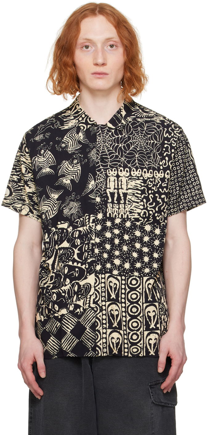 Abstract-Pattern Shirt