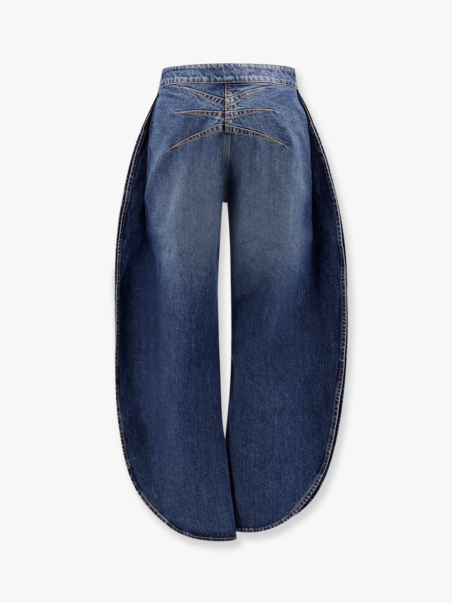 Džínsy Alaïa Wide Leg Jeans Modrá | AA9P02536T536525, 1