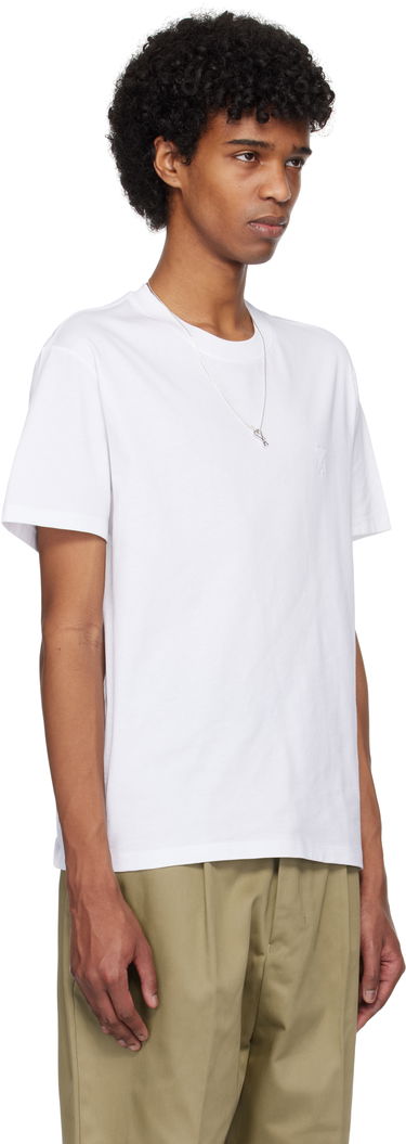 Tričko AMI AMI Paris Ami de Coeur Cotton T-Shirt Navy | BFUTS003.724, 4