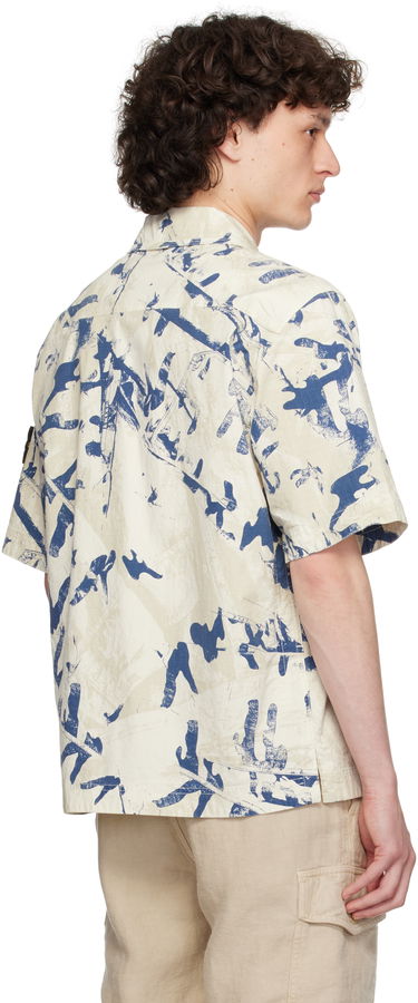Košeľa Stone Island Stone Island Scan Camo Stretch Ripstop Shirt Béžová | K1S15 1100012 S00E1, 2