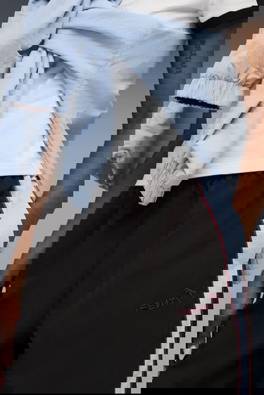 Tepláky Puma FENTY High Waist Flared Track Pants Čierna | 635543, 1