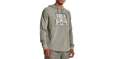 Mikina Under Armour Rival Terry Graphic Hoodie Šedá | 1379766-504, 1