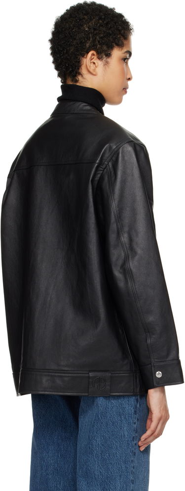 Bunda Anine Bing Henry Leather Jacket Čierna | A-01-10189-000, 2