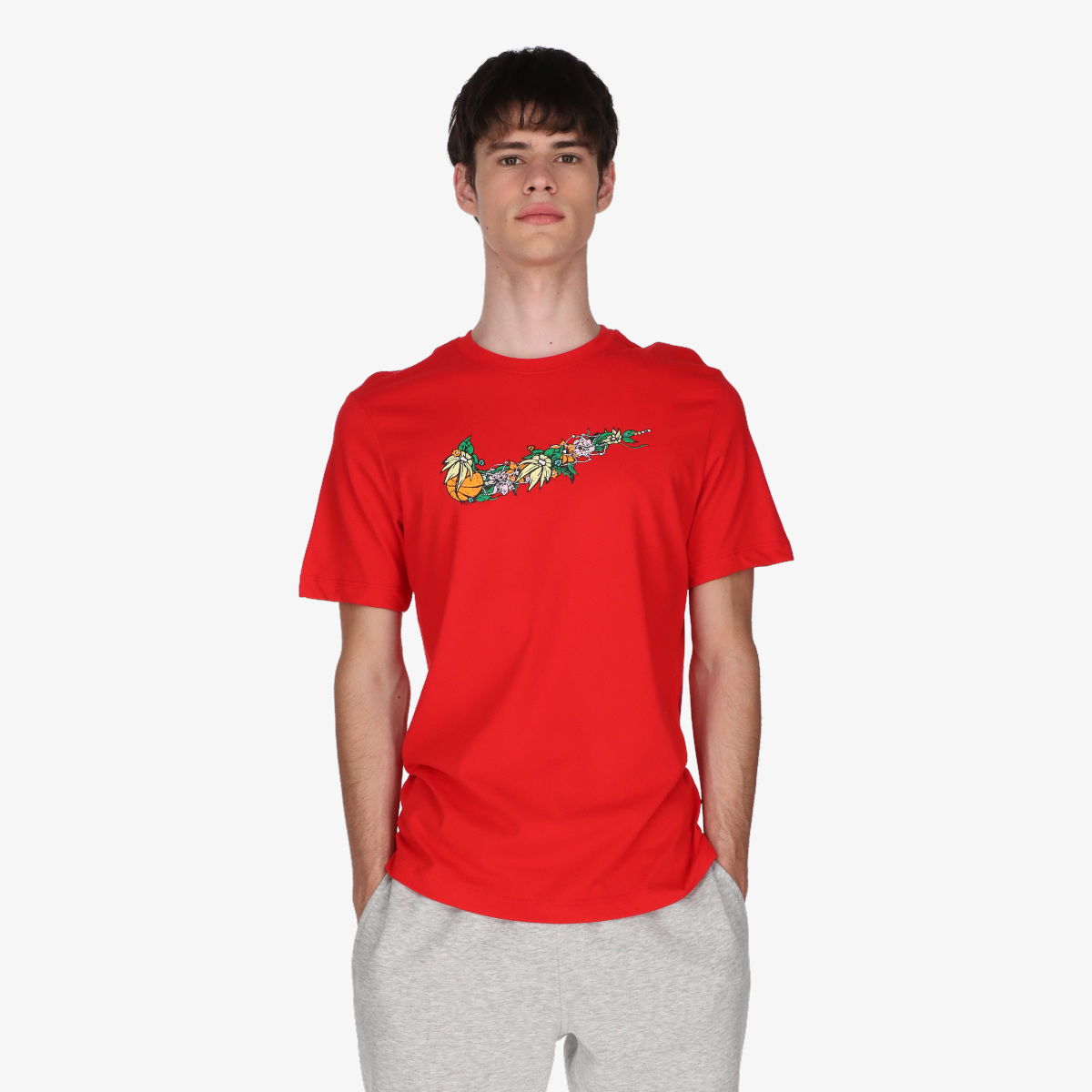 Tričko Nike Nike Franchise Swoosh T-Shirt Červená | DV1214-657, 0