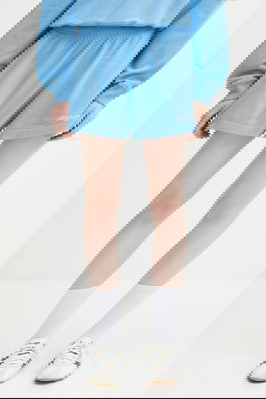 Šortky Sporty & Rich Sporty & Rich Wellness Club Mc Disco High Waist Shorts Modrá | SH037620081BL24, 0