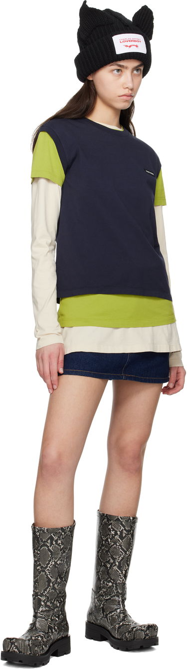 Sukňa Charles Jeffrey Loverboy Charles Jeffrey LOVERBOY Denim Miniskirt Modrá | 54050201, 3