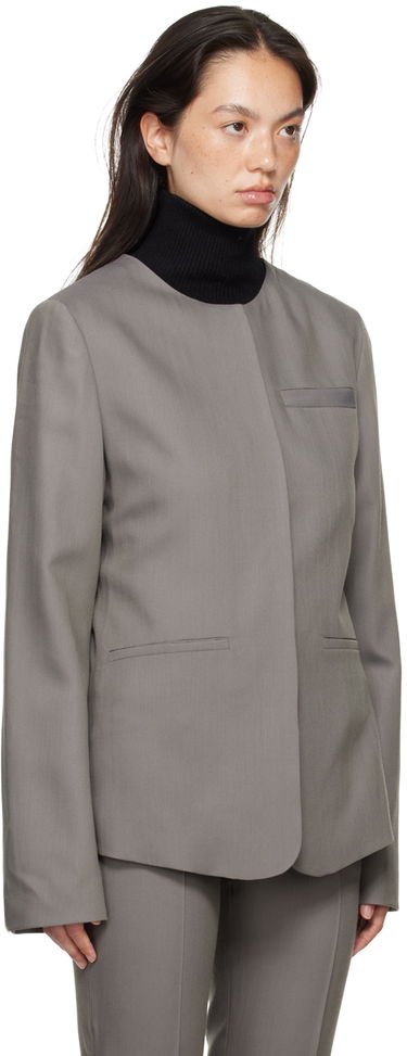 Bunda Loulou de Saison Loulou de Saison Lavena Blazer Čierna | LAVENA, 4
