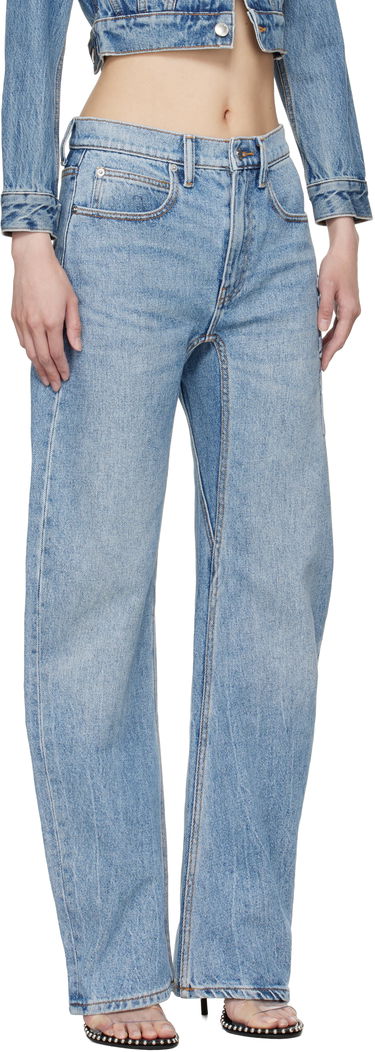 Džínsy Alexander Wang Alexander Wang Articulated Jeans Modrá | 4DC1254610, 1