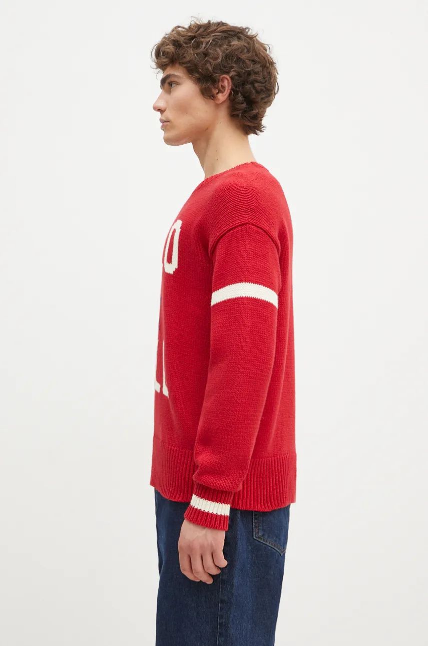 Sveter Polo by Ralph Lauren Crewneck Sweater Červená | 710949298, 1