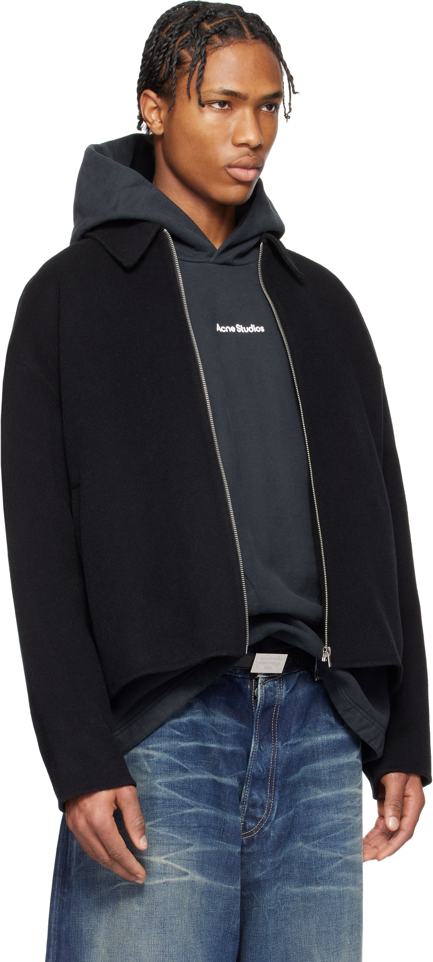 Košeľa Acne Studios Beige Zipper Béžová | B90699-, 1