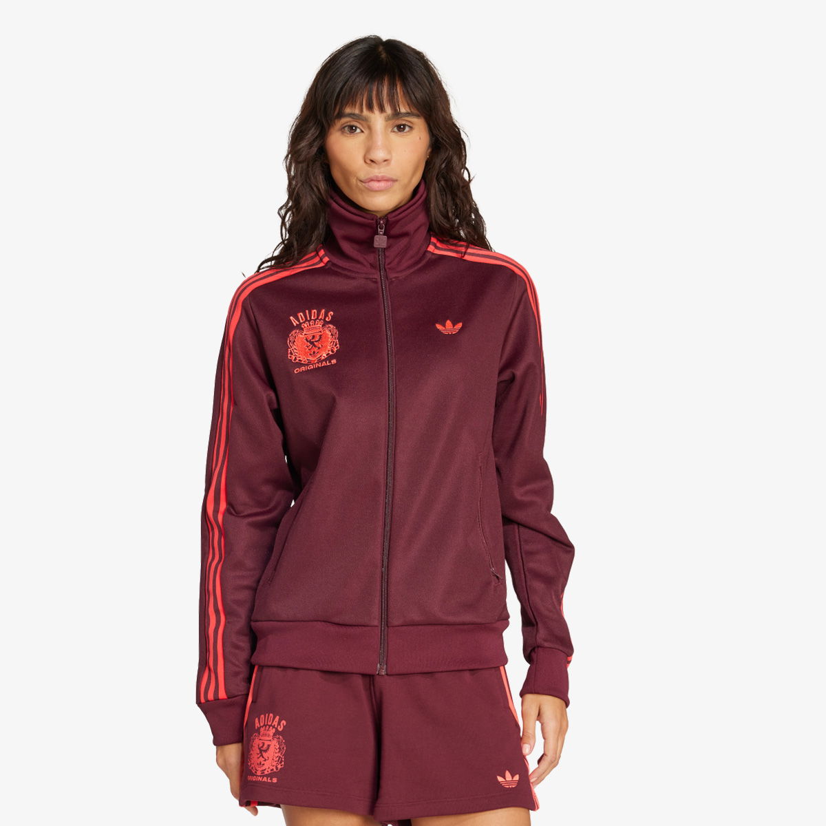 Mikina adidas Originals Track Top Vínová | JW6054, 0