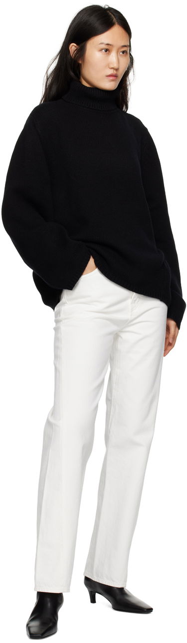 Sveter TOTEME TOTEME Heavyweight Turtleneck Sweater Čierna | 211-561-754, 3