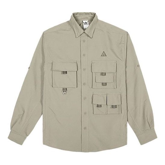 Košeľa Nike ACG ACG Dri-FIT UV Trail Long Sleeve Shirt Béžová | DB1014-087