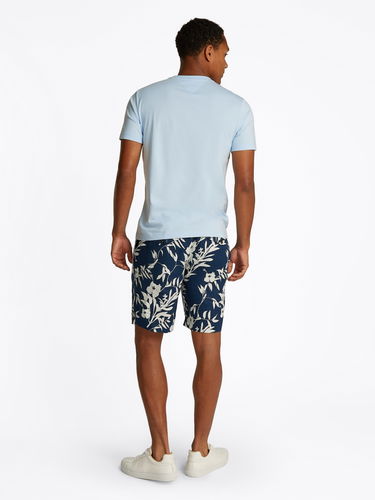 Tričko Tommy Hilfiger Tommy Hilfiger Flag Box T-Shirt Modrá | MW0MW38636C1O, 2