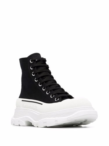 Tenisky a topánky Alexander McQueen Cotton Ankle Boots Biela | 611706W4MV21070, 1