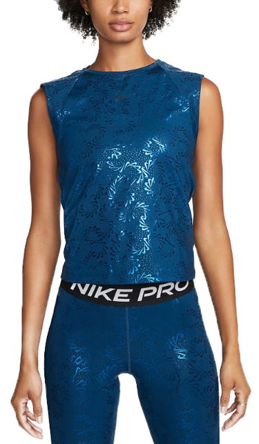 Tielko Nike Tank top Pro Dri-FIT Modrá | dq6174-460, 0