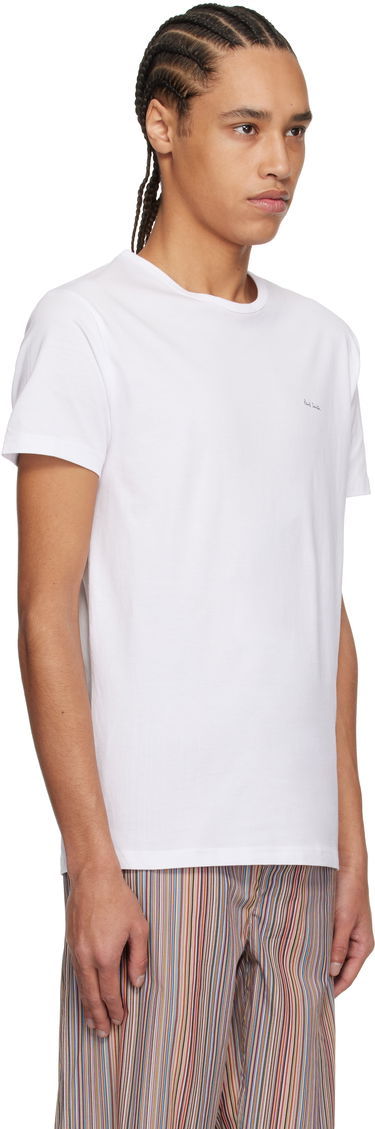 Tričko Paul Smith Paul Smith Crewneck T-Shirt Biela | M1A-389-M5PK-01, 4