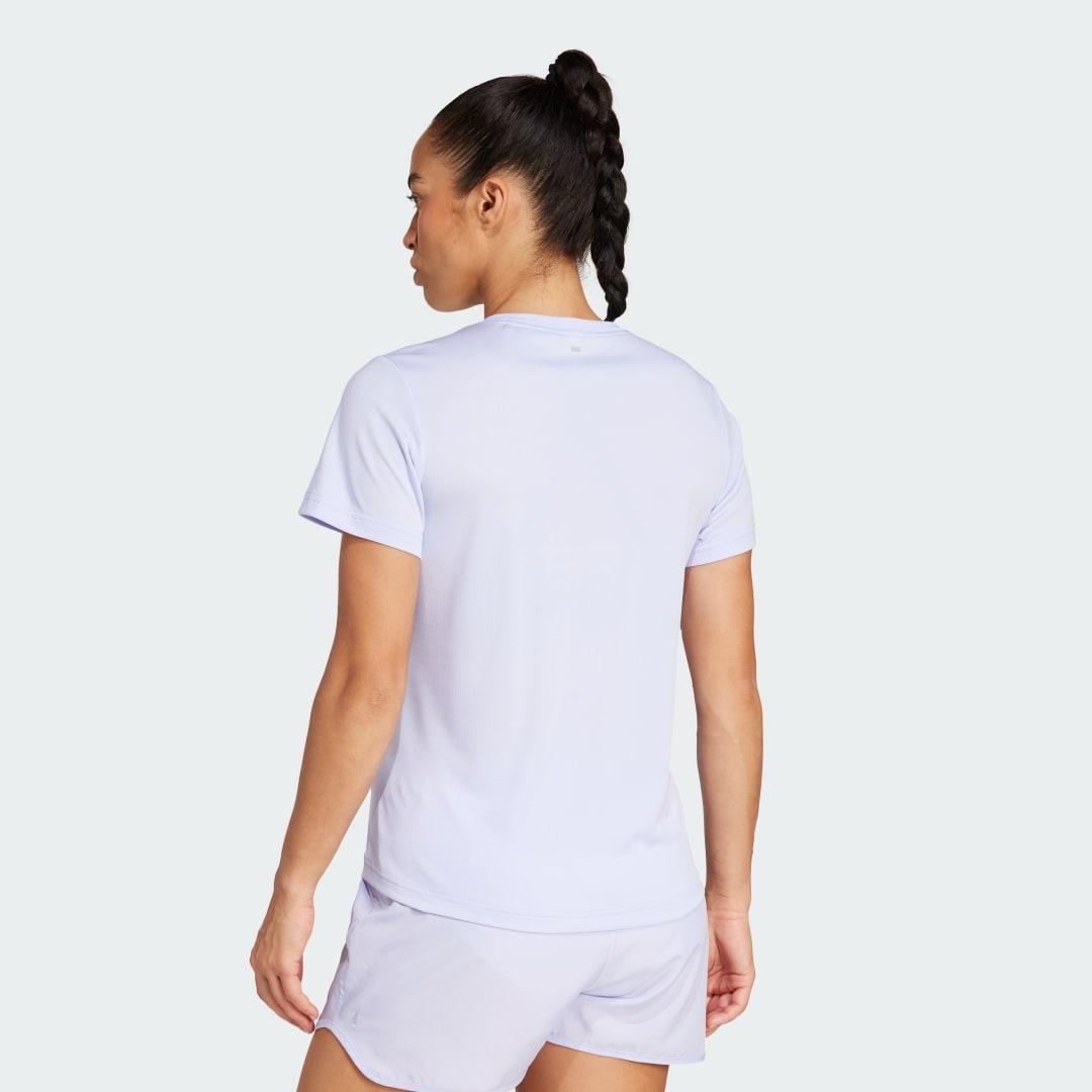 Tričko adidas Performance Performance Logo T-Shirt Fialová | JD2339, 1