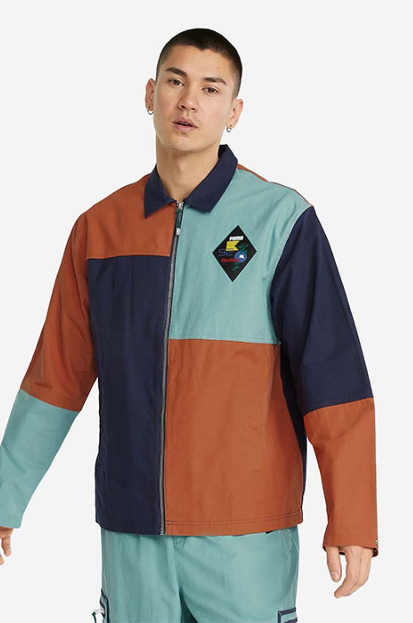 Vetrovka Puma x Butter Goods Windbreaker Hnedá | 534056.84