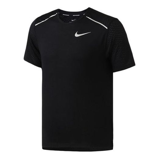 Tričko Nike Rise 365 Breathable Running T-Shirt Čierna | AQ9920-010, 0