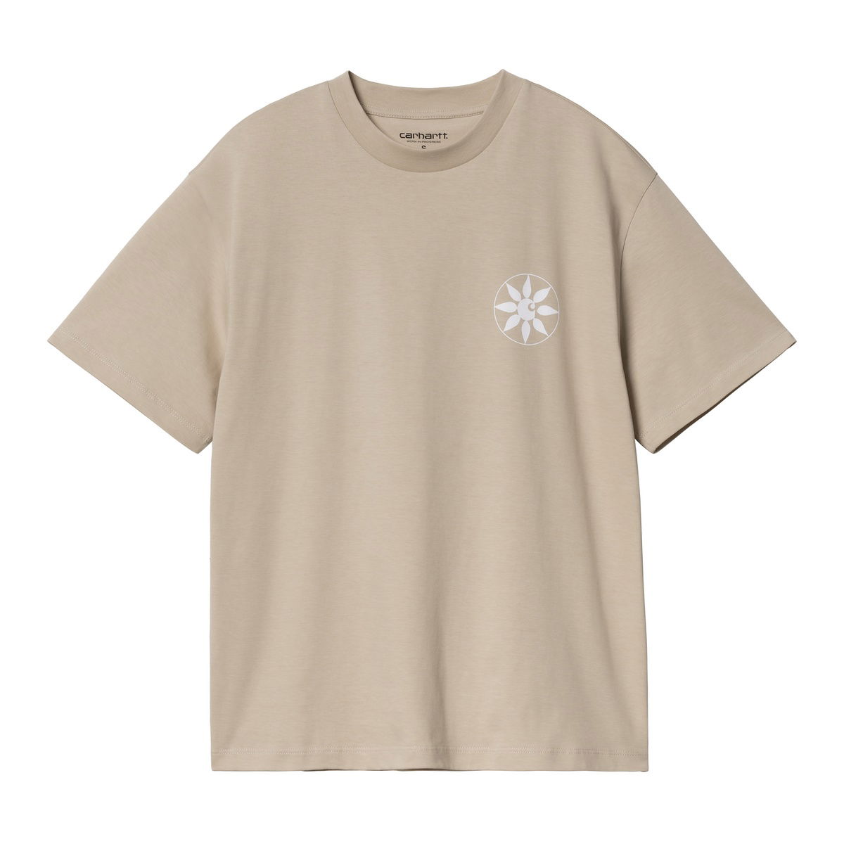 Tričko Carhartt WIP Carhartt WIP Senses Short Sleeve T-Shirt Béžová | I034699_8, 0