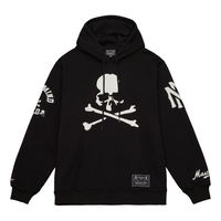 Mitchell & Ness x Mastermind World Skull Logo Print Hoodie