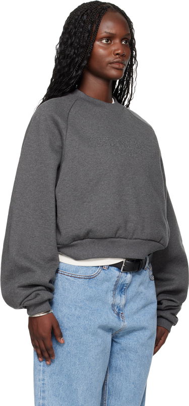 Mikina Fear of God ESSENTIALS Holiday Embossed 90s Raglan Crewneck Sweatshirt Šedá | 192HO257831FW, 1