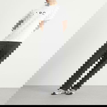 Tričko A.P.C. Spot T-Shirt Biela | COHBM-M26458-AAB, 4