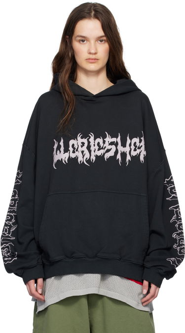 Mikina 032C 032c Faithless Oversized Hoodie Čierna | S25-URC-0631-050-W, 0