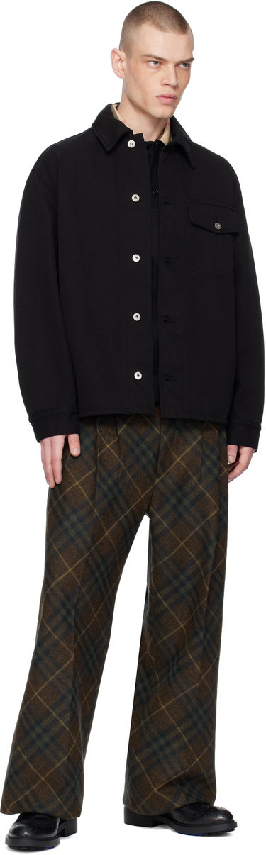 Košeľa Burberry Burberry Loch Brogues Čierna | 8101554, 4