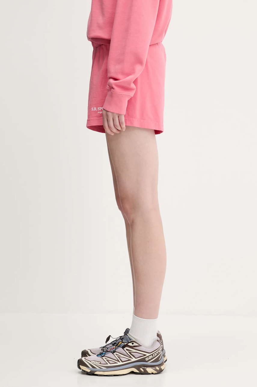 Šortky Sporty & Rich Sporty & Rich Sr Sport Disco High Waist Shorts Ružová | SH037612304P139, 1