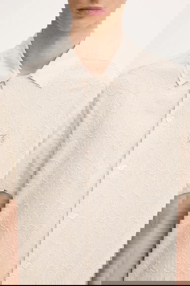 Košeľa Filling Pieces Filling Pieces Resort Linen Blend Shirt Béžová | 91799809978, 3