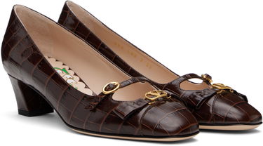 Tenisky a topánky Valentino Valentino Garavani Bowow Décolleté Pumps Hnedá | 6W2S0LD2HUR, 3