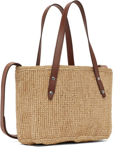 Tote bag rag & bone Rag & Bone Small Striped Straw Tote Béžová | ST100522, 4