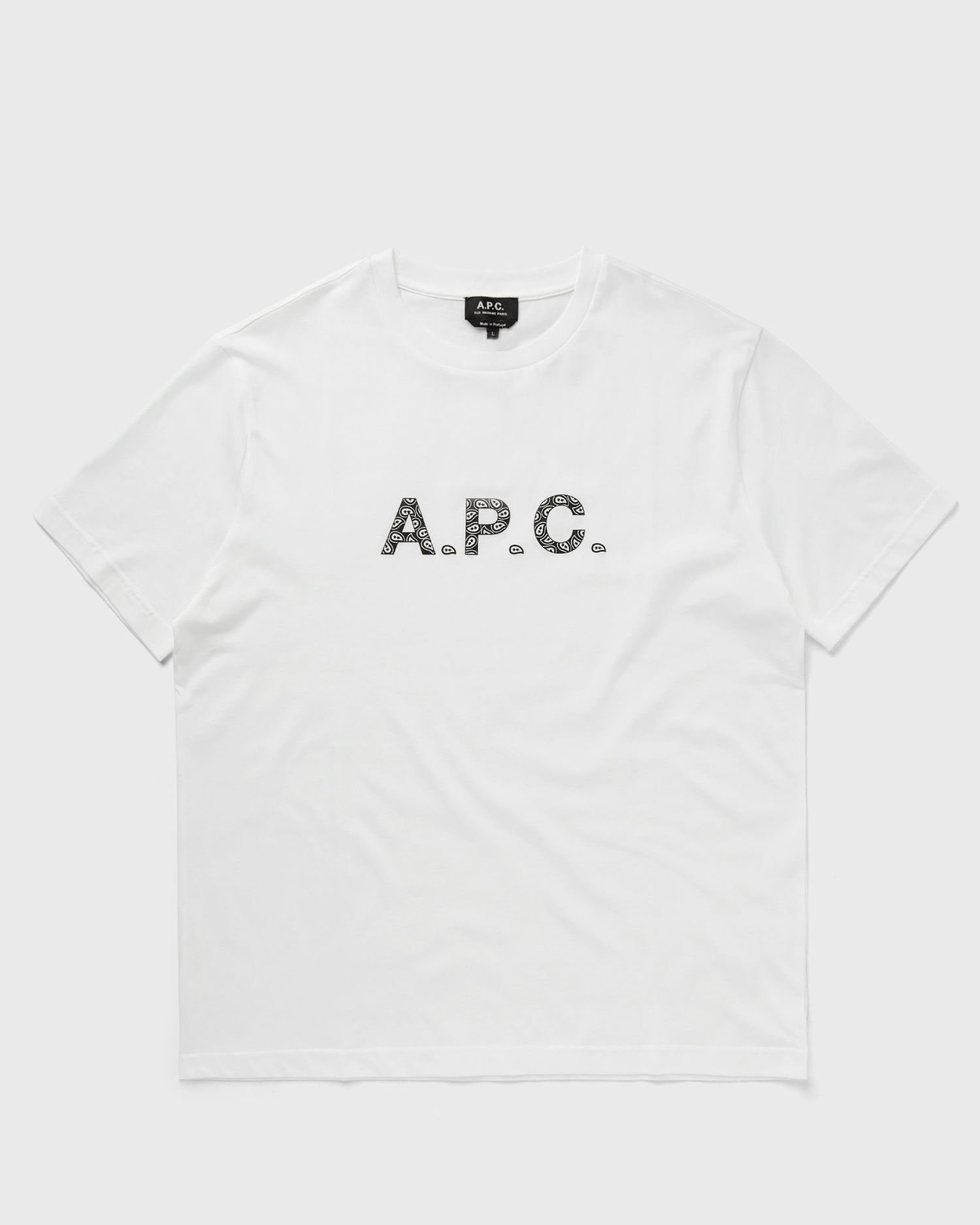 Tričko A.P.C. James Tee Biela | COEIO-H26347-TAG, 0