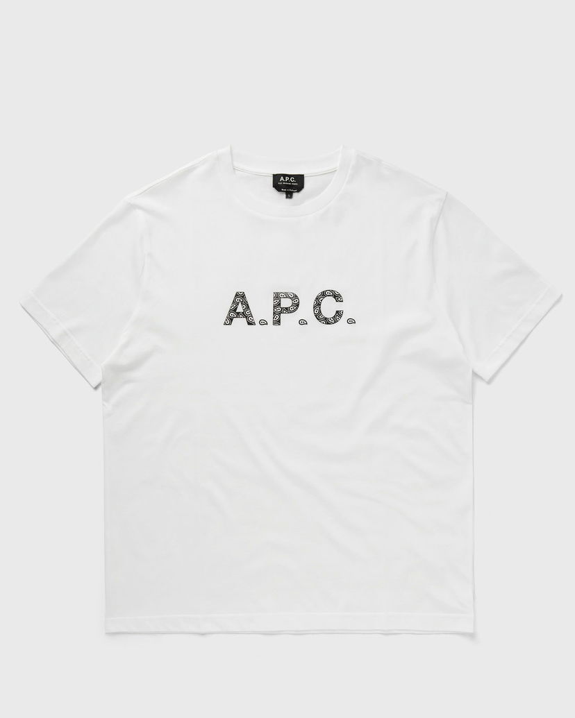 Tričko A.P.C. James Tee Biela | COEIO-H26347-TAG