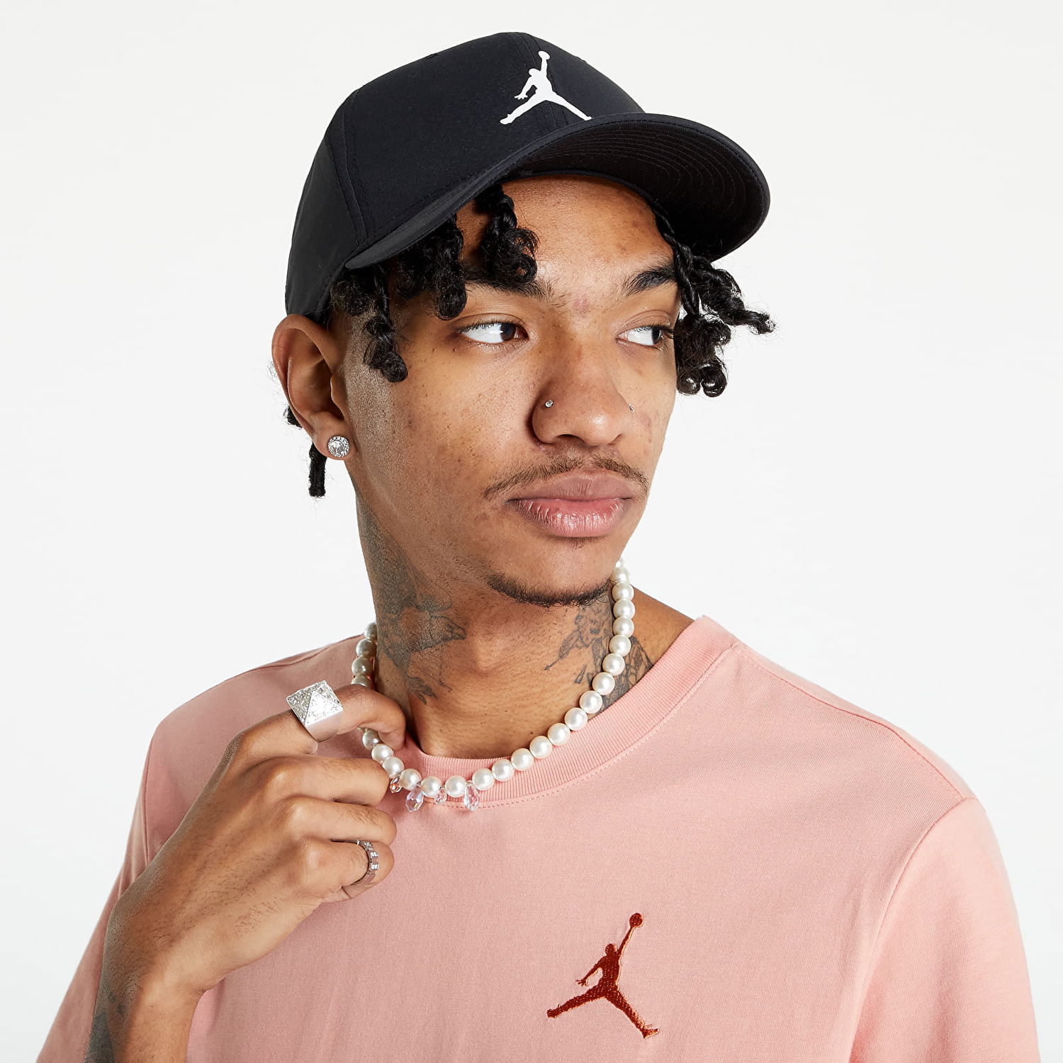 Tričko Jordan Jumpman Emb Crew Ružová | DC7485-824, 1