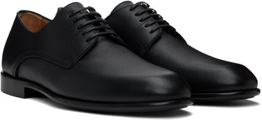 Košeľa FERRAGAMO Ferragamo Two Tone Derbys Čierna | 774037, 3
