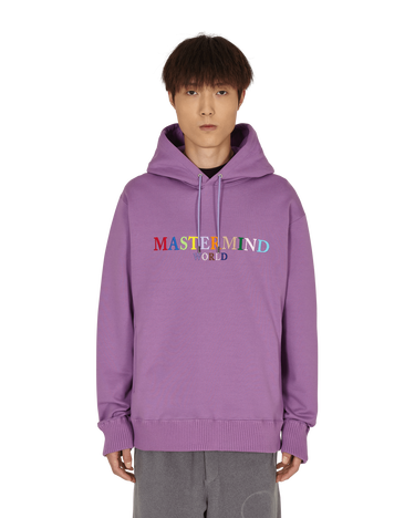 Mikina Mastermind WORLD Logo Hoodie Fialová | MW21S07-SW029-010 004, 3