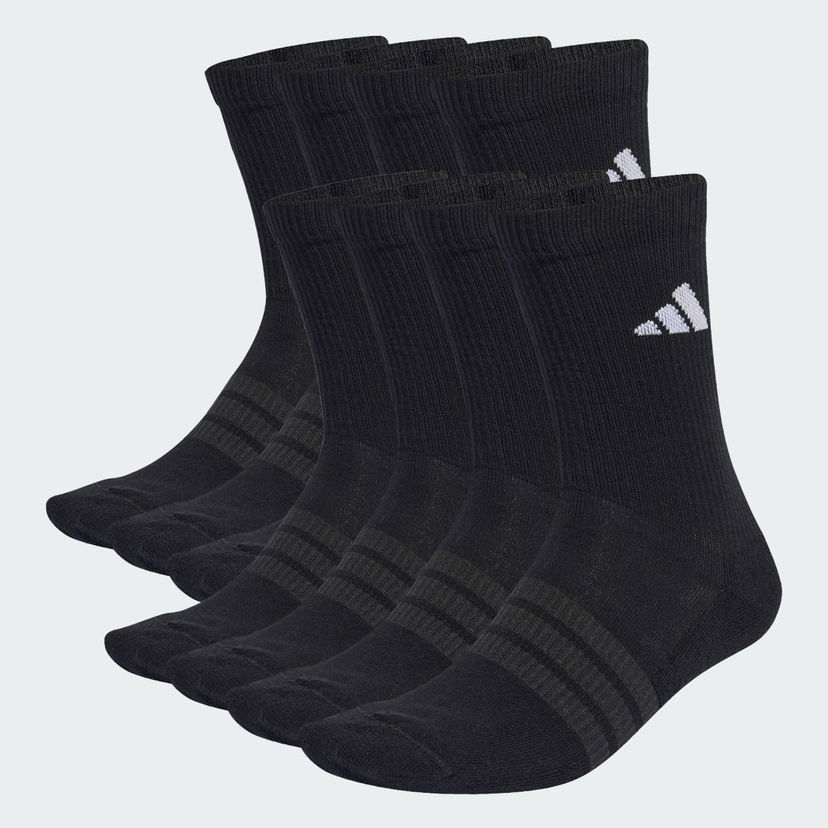 Ponožky adidas Performance Essentials Cushioned Crew Socks 10-Pack Čierna | KS5525