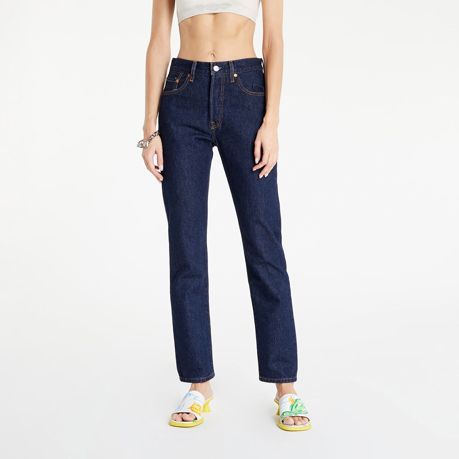 Džínsy Levi's 501 Original Straight Leg Deep Breat Navy | 12501-0384, 0