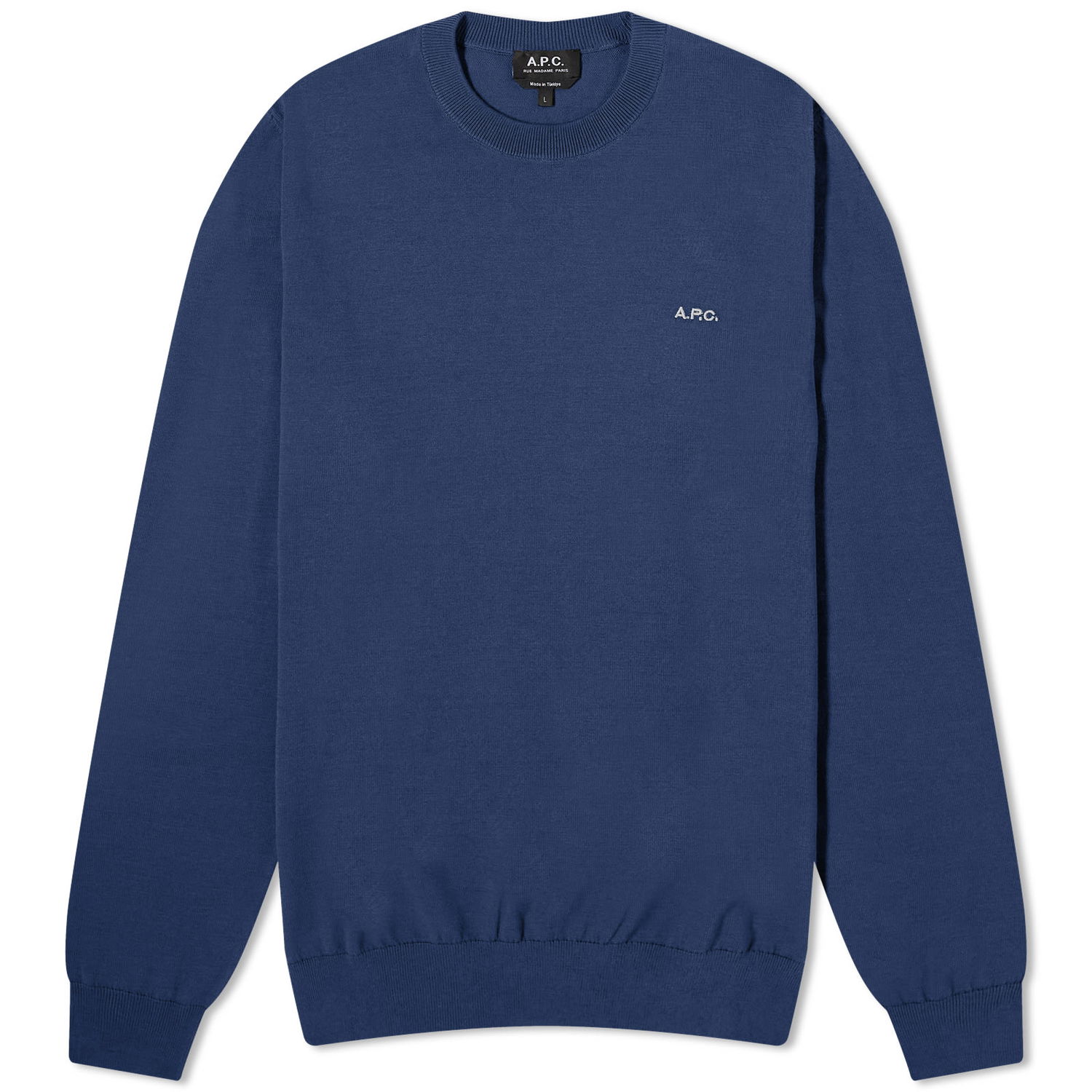 Sveter A.P.C. Mayeul Crew Sweater Navy | COEZJ-H23291-IAK, 0