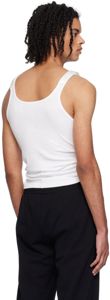 Tielko Helmut Lang Seatbelt Tank Biela | O02HW516, 2