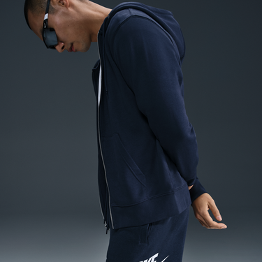Mikina Nike Club Alumni French Terry Shorts Navy | FQ4950-451, 1