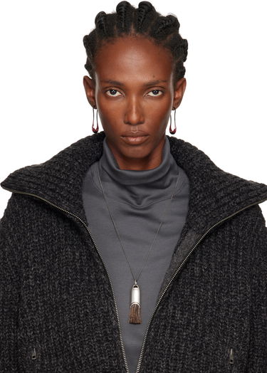 Náušnice LEMAIRE Lemaire Short Drop Earrings Vínová | AC251 LO0114, 2