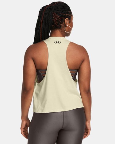 Tričko Under Armour Project Rock Balance Tanktop für Béžová | 1382703-273, 1