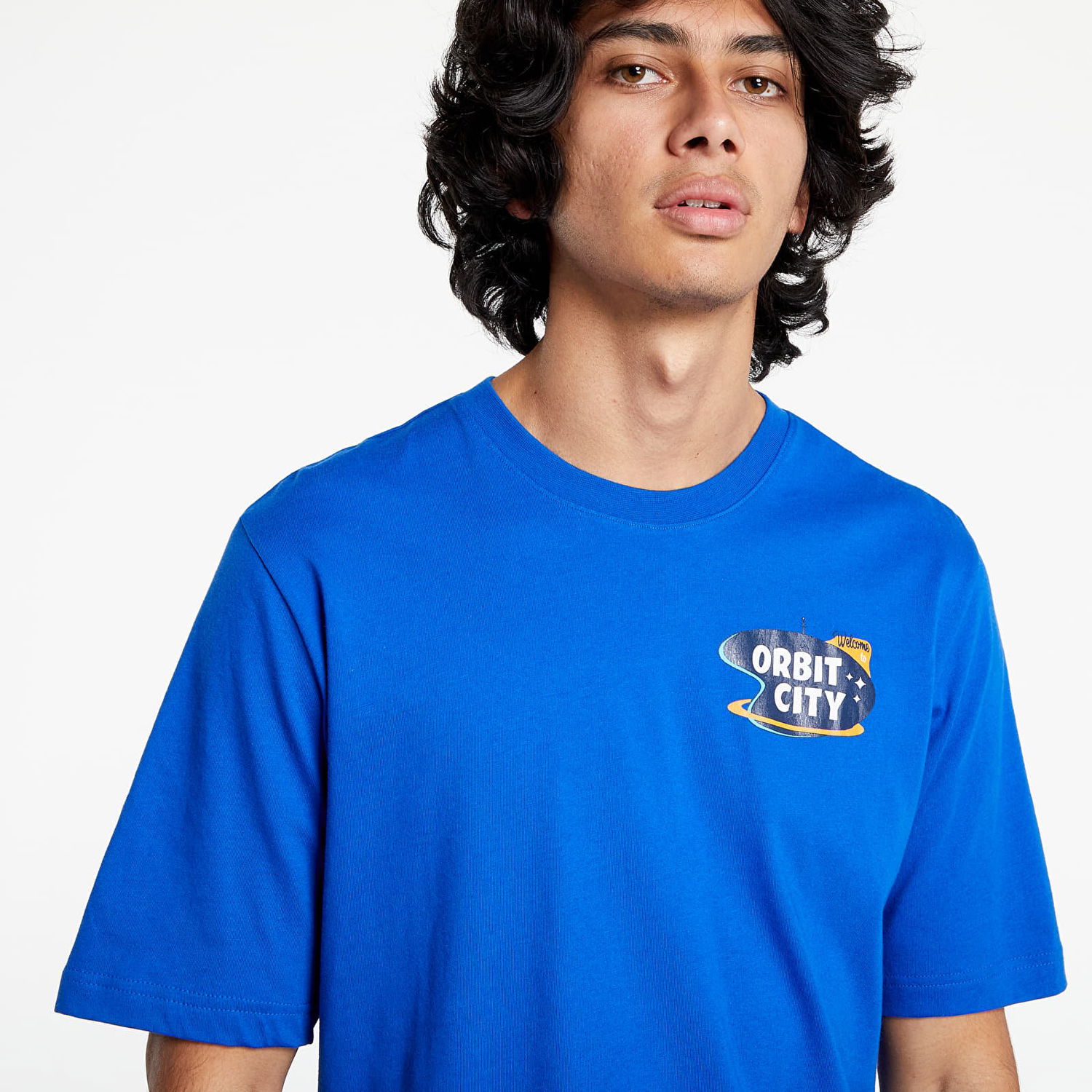 Tričko Reebok Fj Orbit City Ss Tee Modrá | HD5220, 0