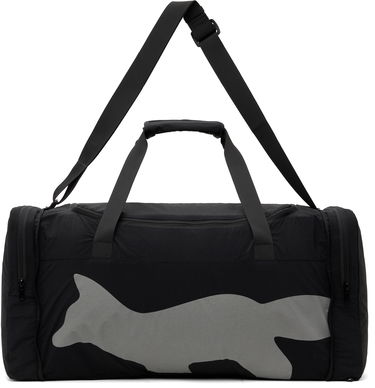 Cestovná taška MAISON KITSUNÉ Maison Kitsuné Flash Fox Weekender Packable Duffle Bag Čierna | OM05175WQ4034, 0
