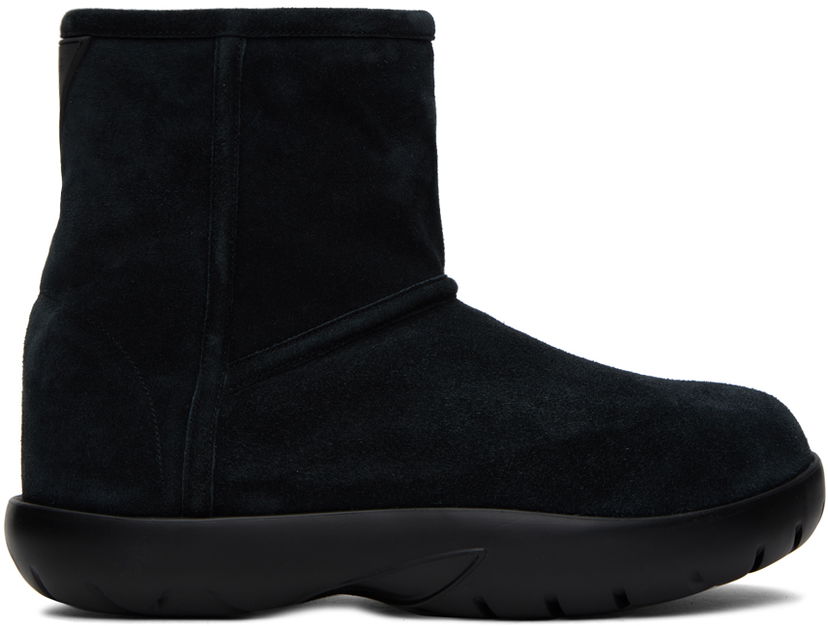Oblečenie Bottega Veneta Bottega Veneta Black Snap Ankle Boots Čierna | 764499V1NY1